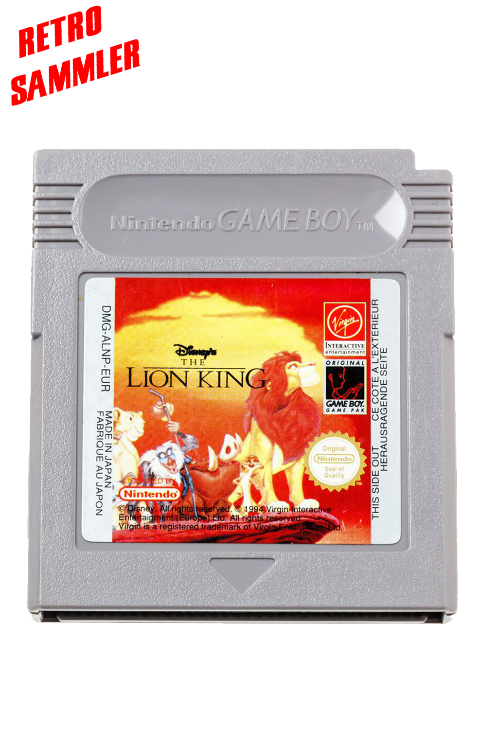 Der König der Löwen / The Lion King - GameBoy