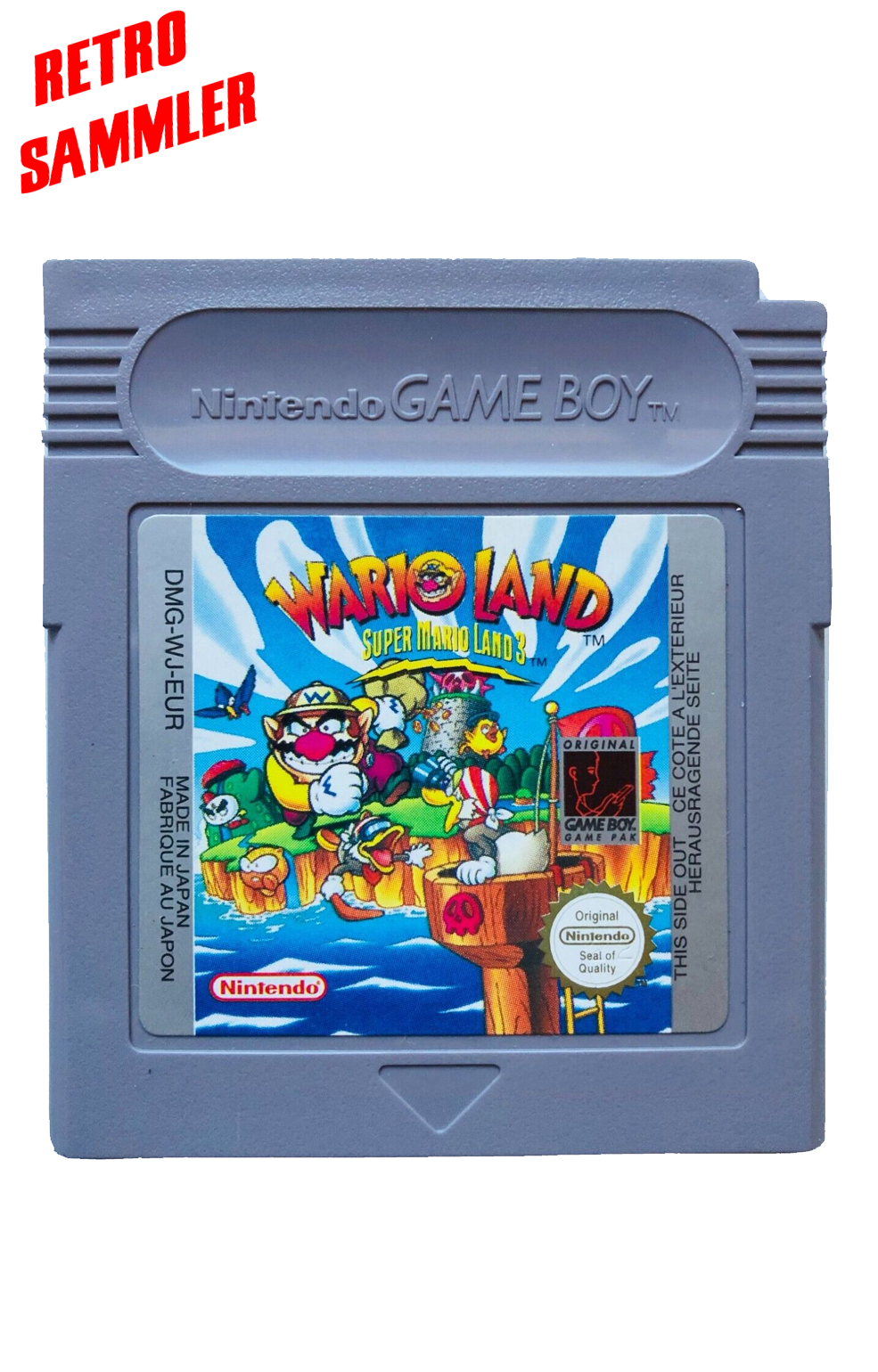 Super Mario Land 3: Wario Land - GameBoy
