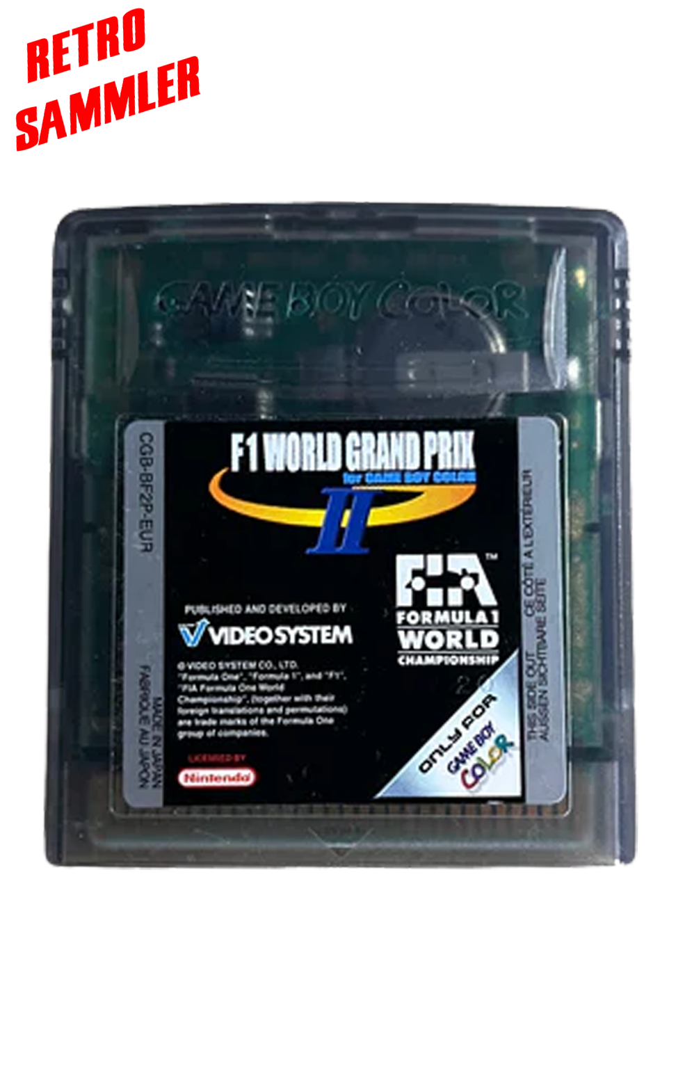 F1 World Grand Prix 2 – GameBoy Color