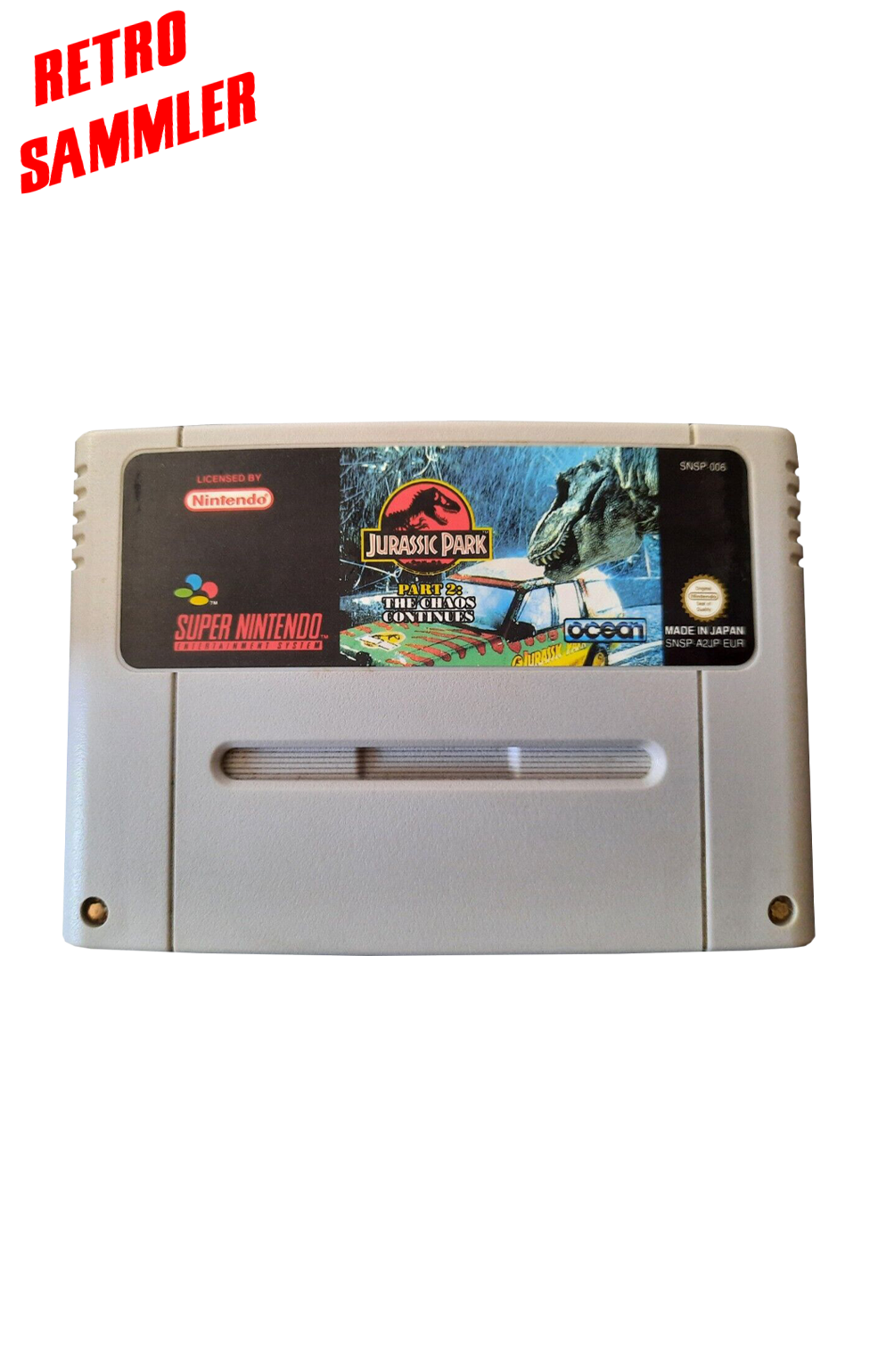 Jurassic Park 2 The Chaos Continues - SNES