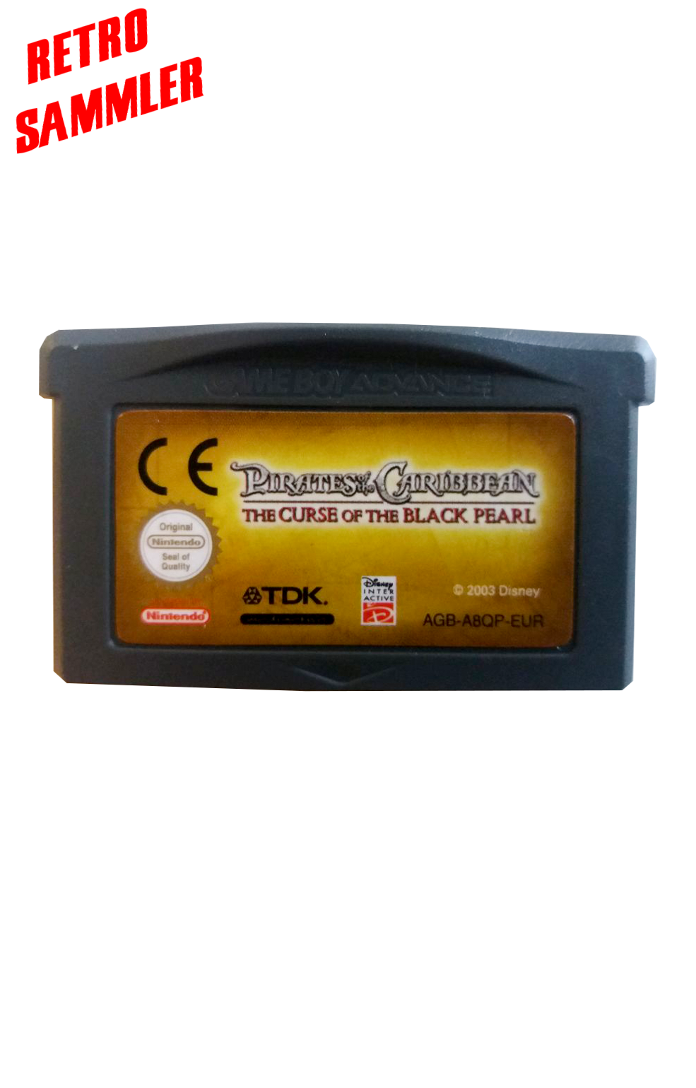 Fluch der Karibik 1 / Pirates of the Caribbean: Curse of the Black Pearl – GameBoy Advance
