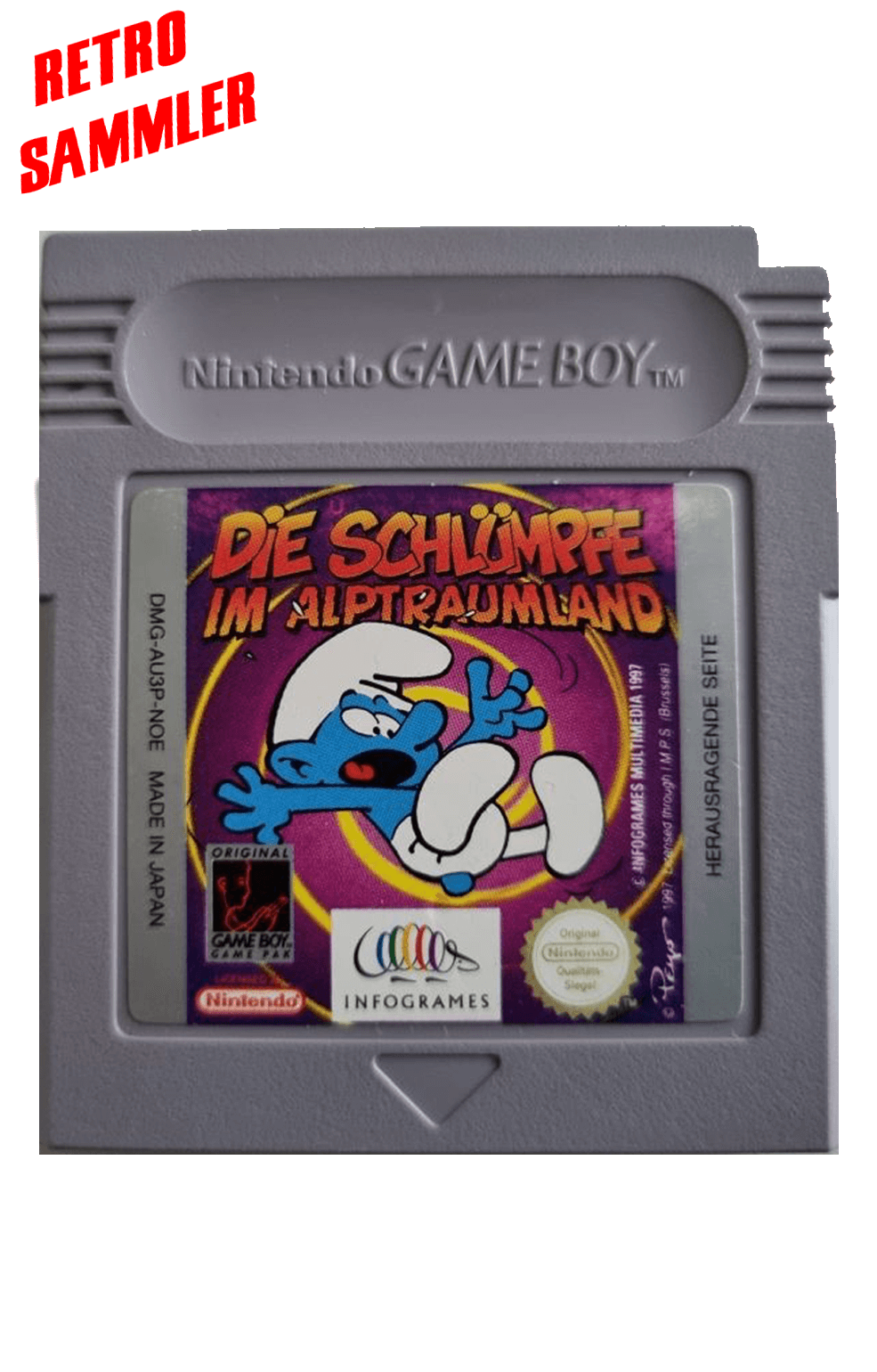 Die Schlümpfe im Alptraumland - GameBoy