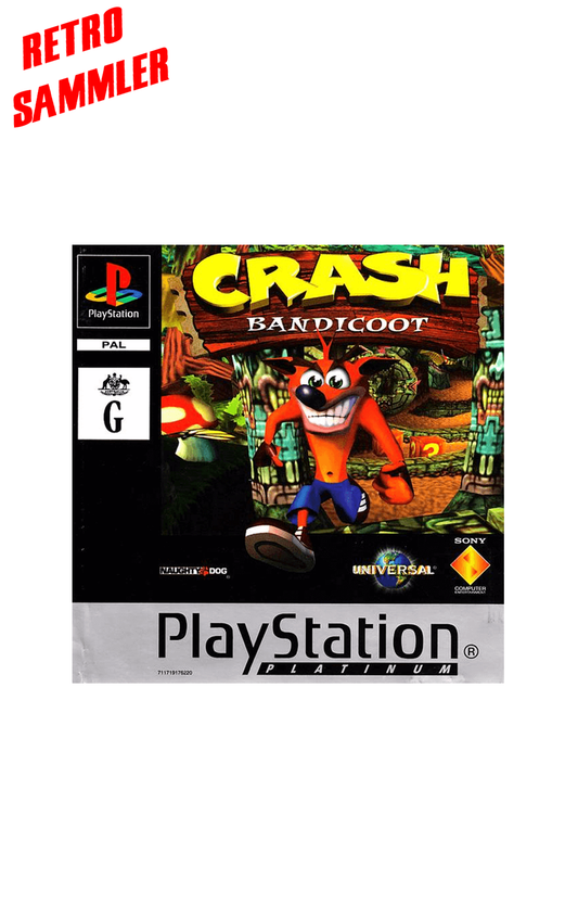 Crash Bandicoot - PS1 [Platinum]