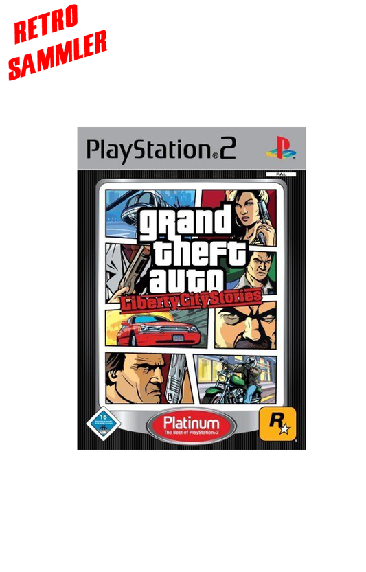 GTA: Liberty City Stories - PS2 [Platinum]
