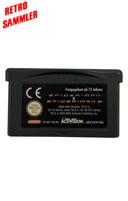 Spider-Man 1 & Spider-Man 2 - Gameboy Advance