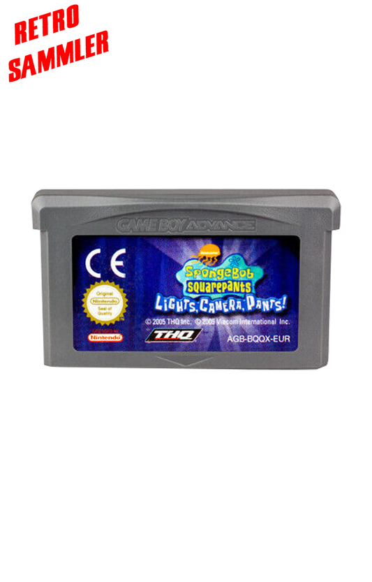 Spongebob Squarepants - Lights, Camera, Pants! – Gameboy Advance