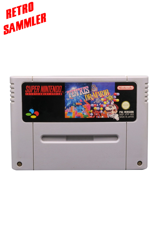 Tetris & Dr. Mario - SNES
