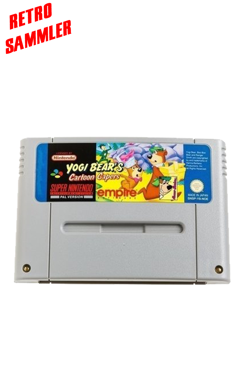 Yogi Bear's Cartoon Capers – SNES