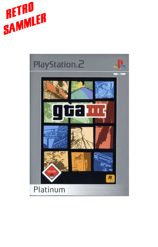 GTA 3 - PS2 [Platinum]