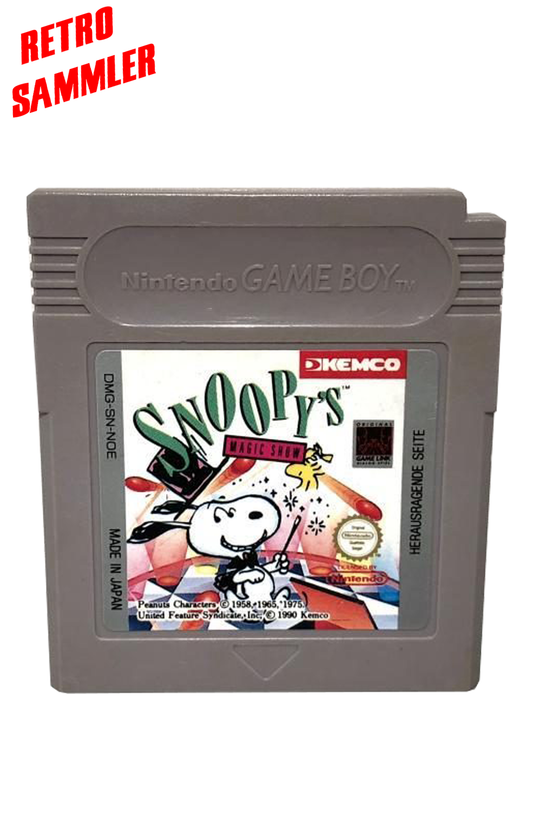 Snoopy`s Magic Show - GameBoy