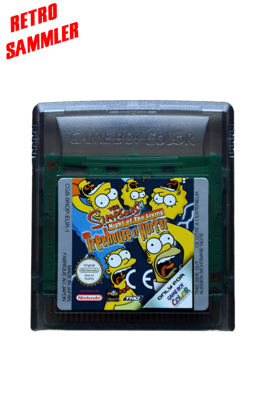 The Simpsons: Treehouse of Horror - GameBoy Color