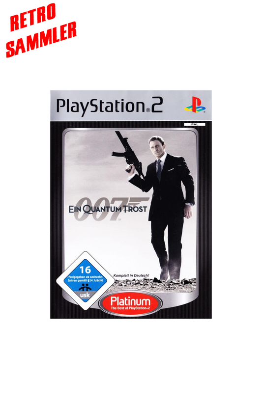 James Bond: Ein Quantum Trost – PS2 [Platinum]