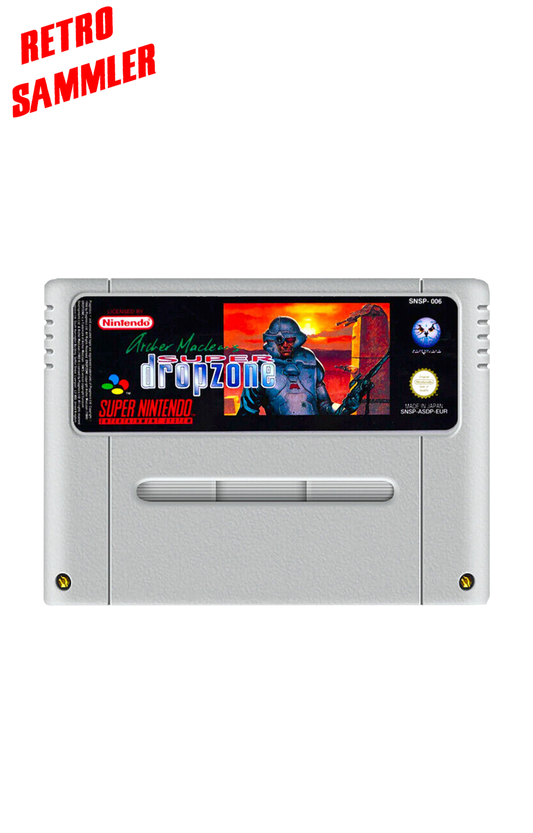Super Dropzone - SNES