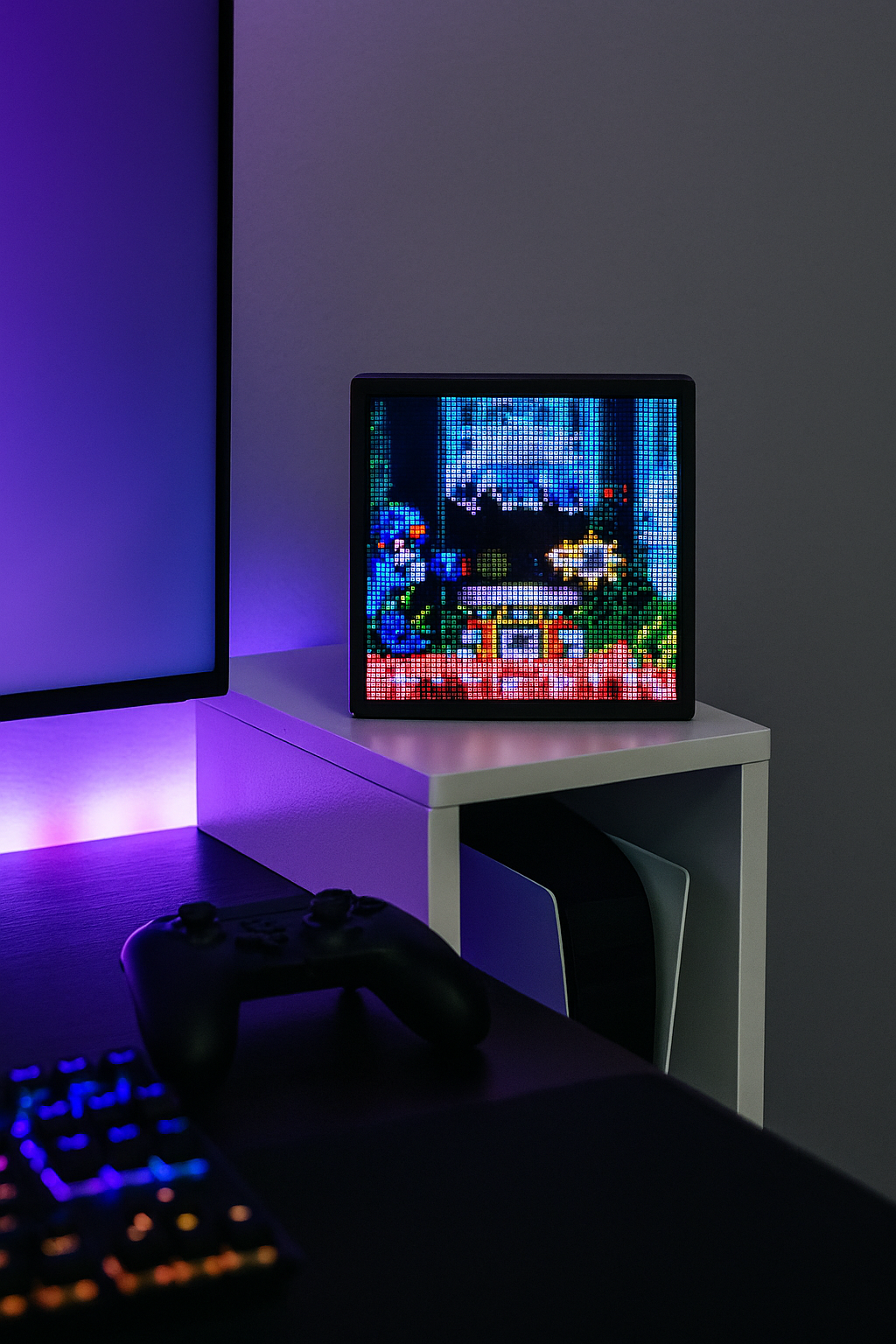 RetroSammler LED Pixel Display mit Bluetooth & App-Steuerung