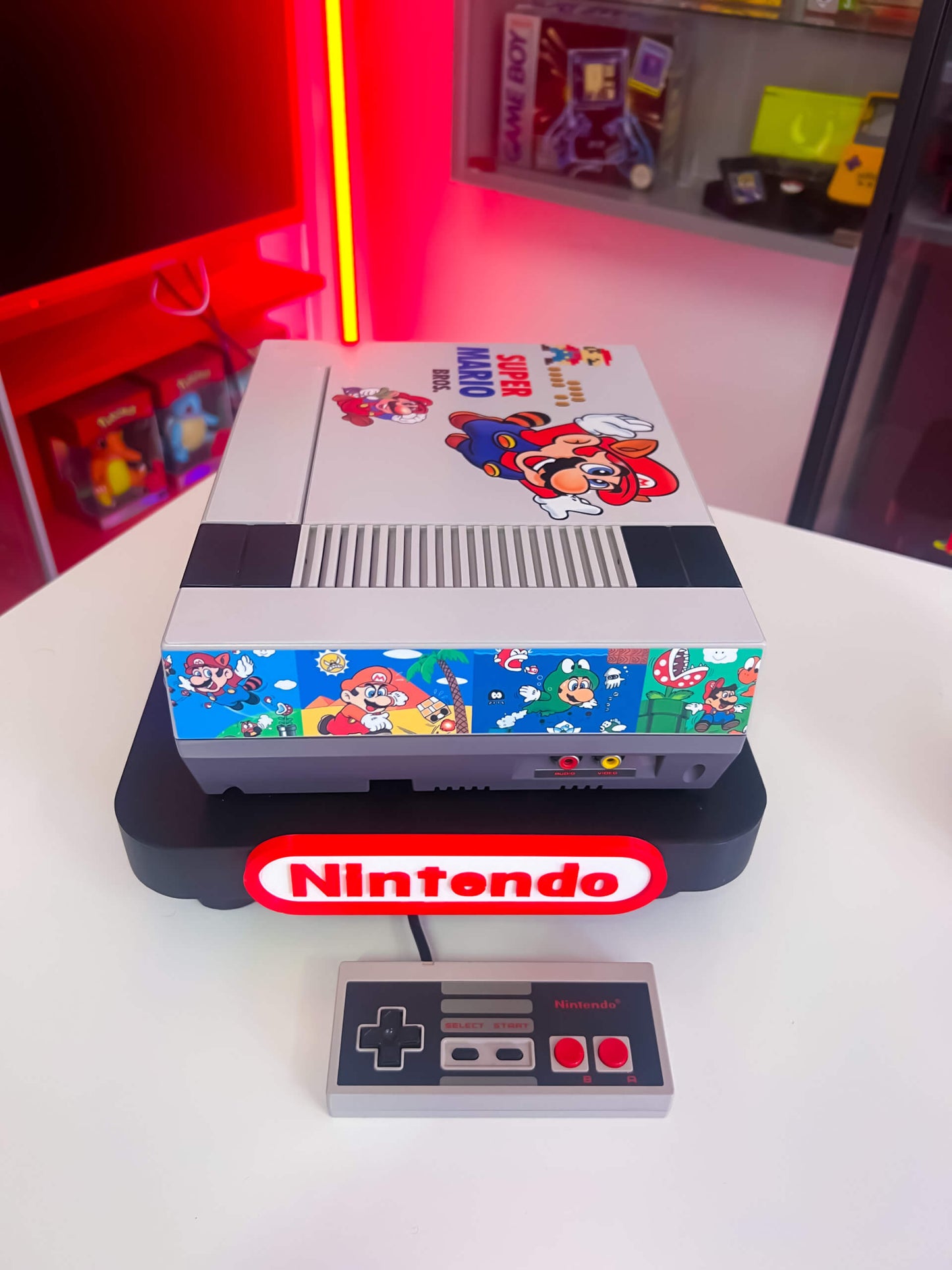 NES Custom Konsole Super Mario Bros Paket
