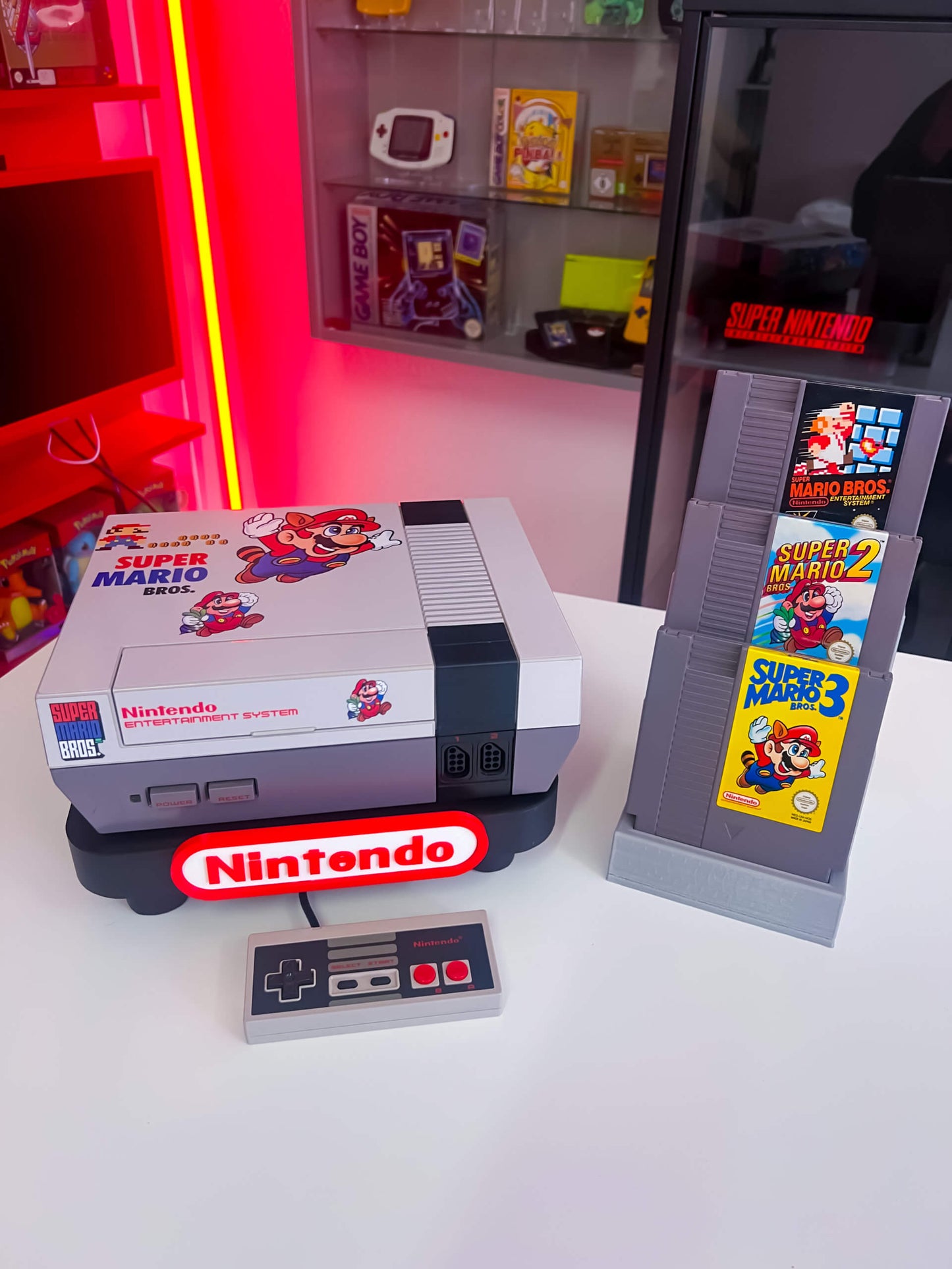 NES Custom Konsole Super Mario Bros Paket