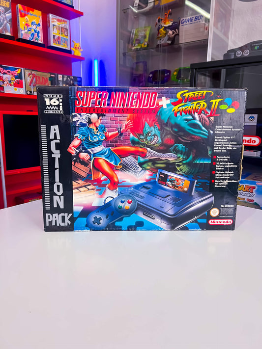 Super Nintendo Street Fighter 2 Action Pack - Selten