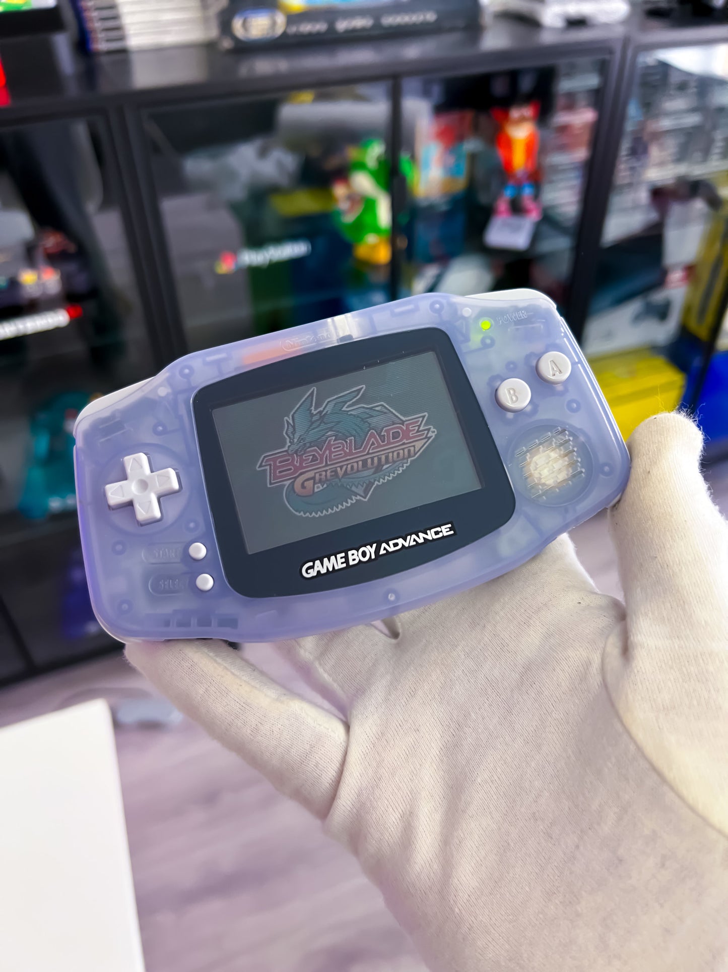 GameBoy Advance - Clear Blue