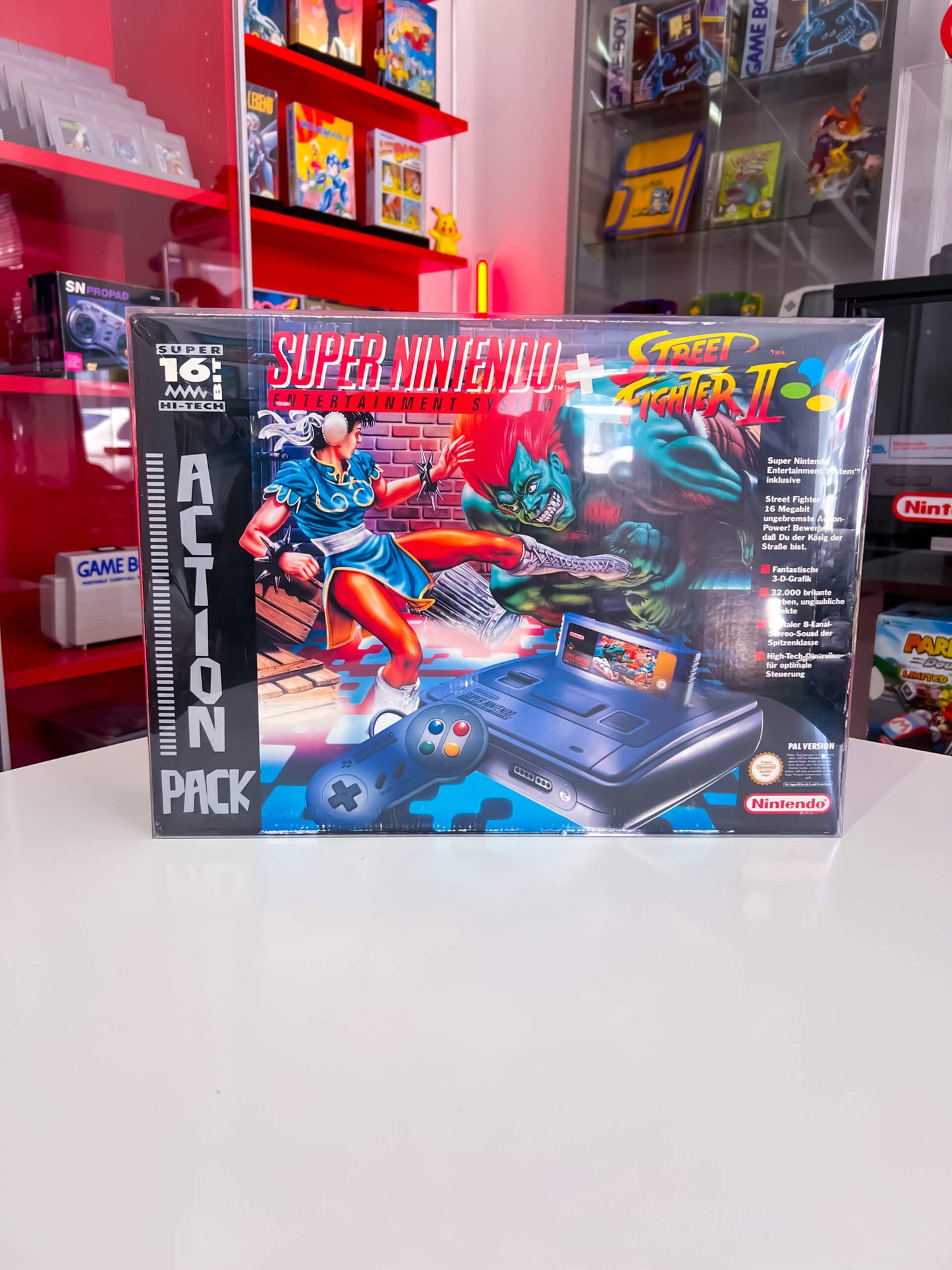 Super Nintendo Street Fighter 2 Action Pack - Selten
