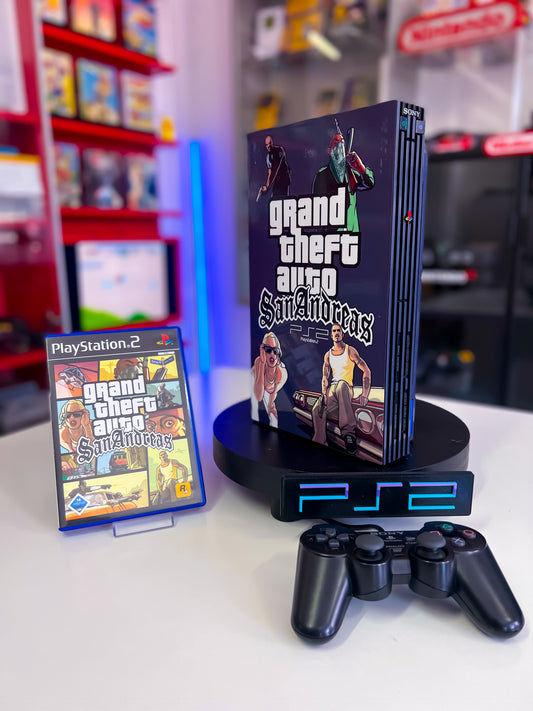 PlayStation 2 - GTA SAN ANDREAS Paket - PS2