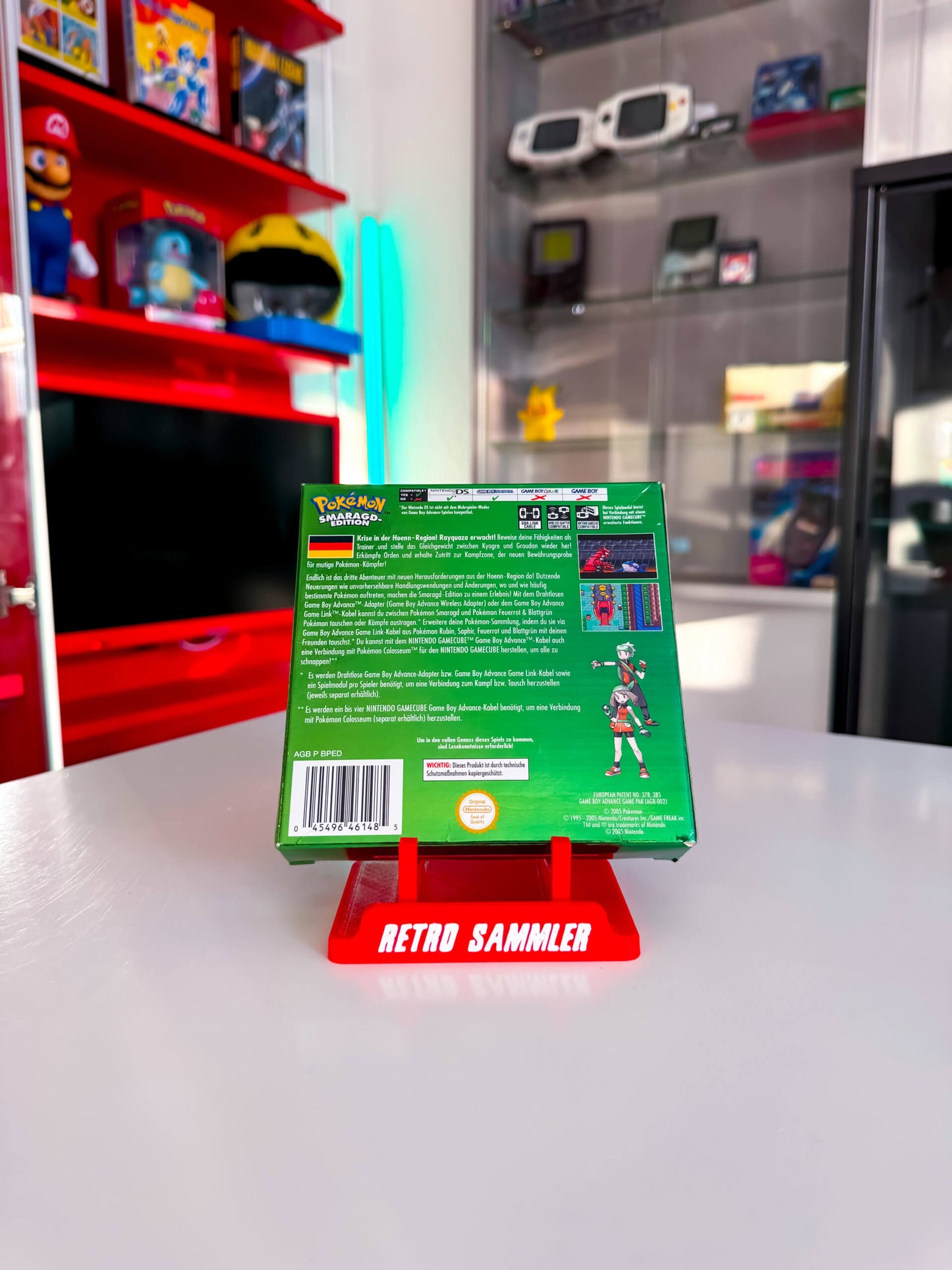 Pokemon Smaragd Edition mit OVP & Acryl Case