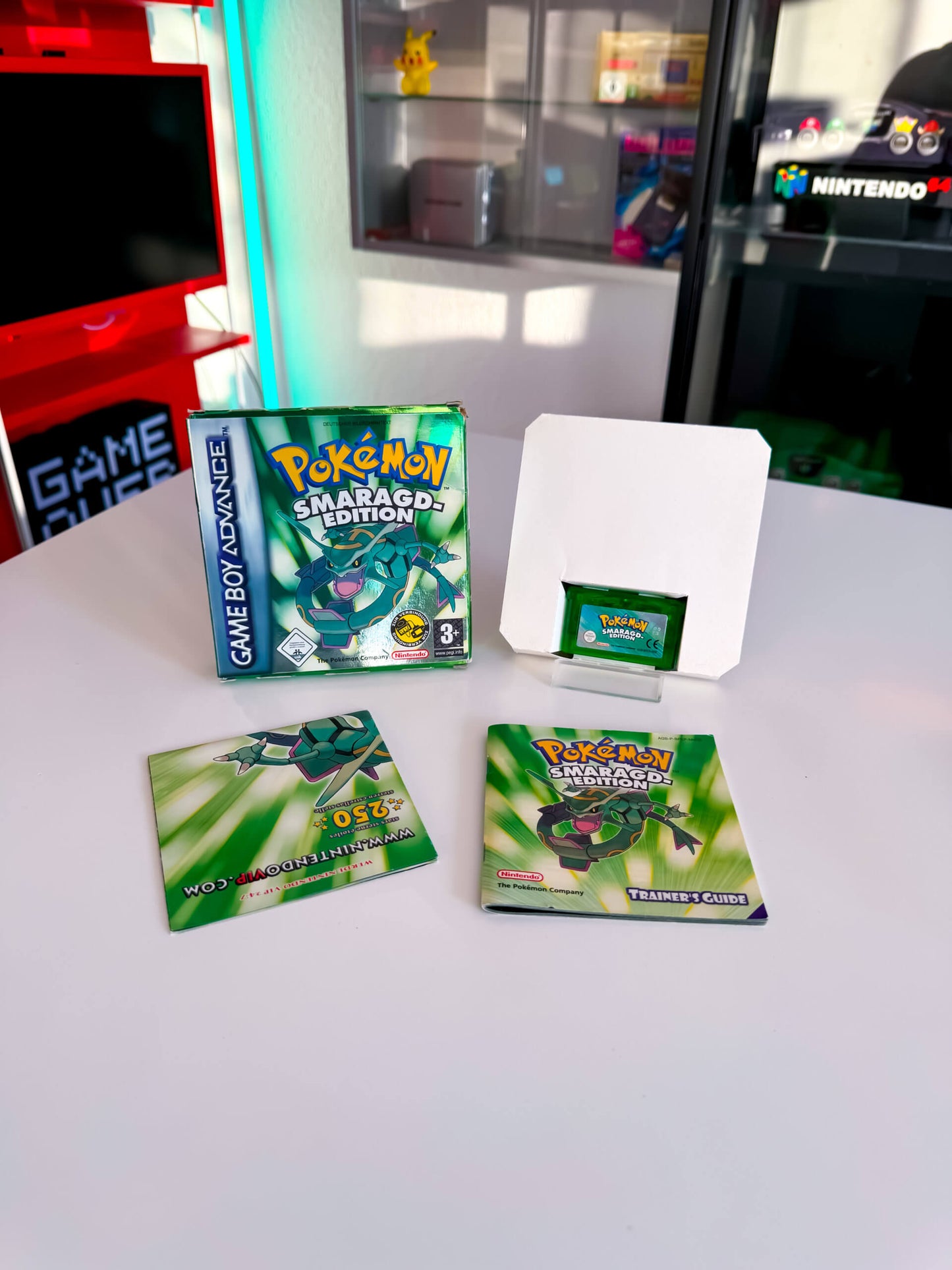 Pokemon Smaragd Edition mit OVP & Acryl Case
