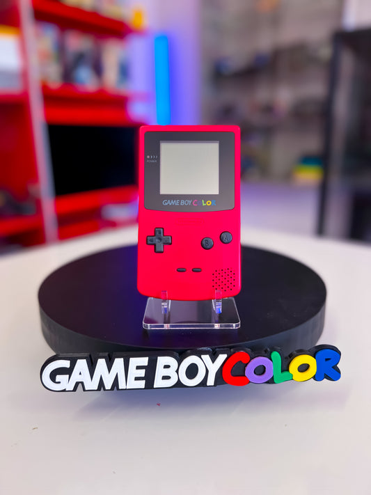 GameBoy Color Brombeer Rot Original - Schöner Zustand