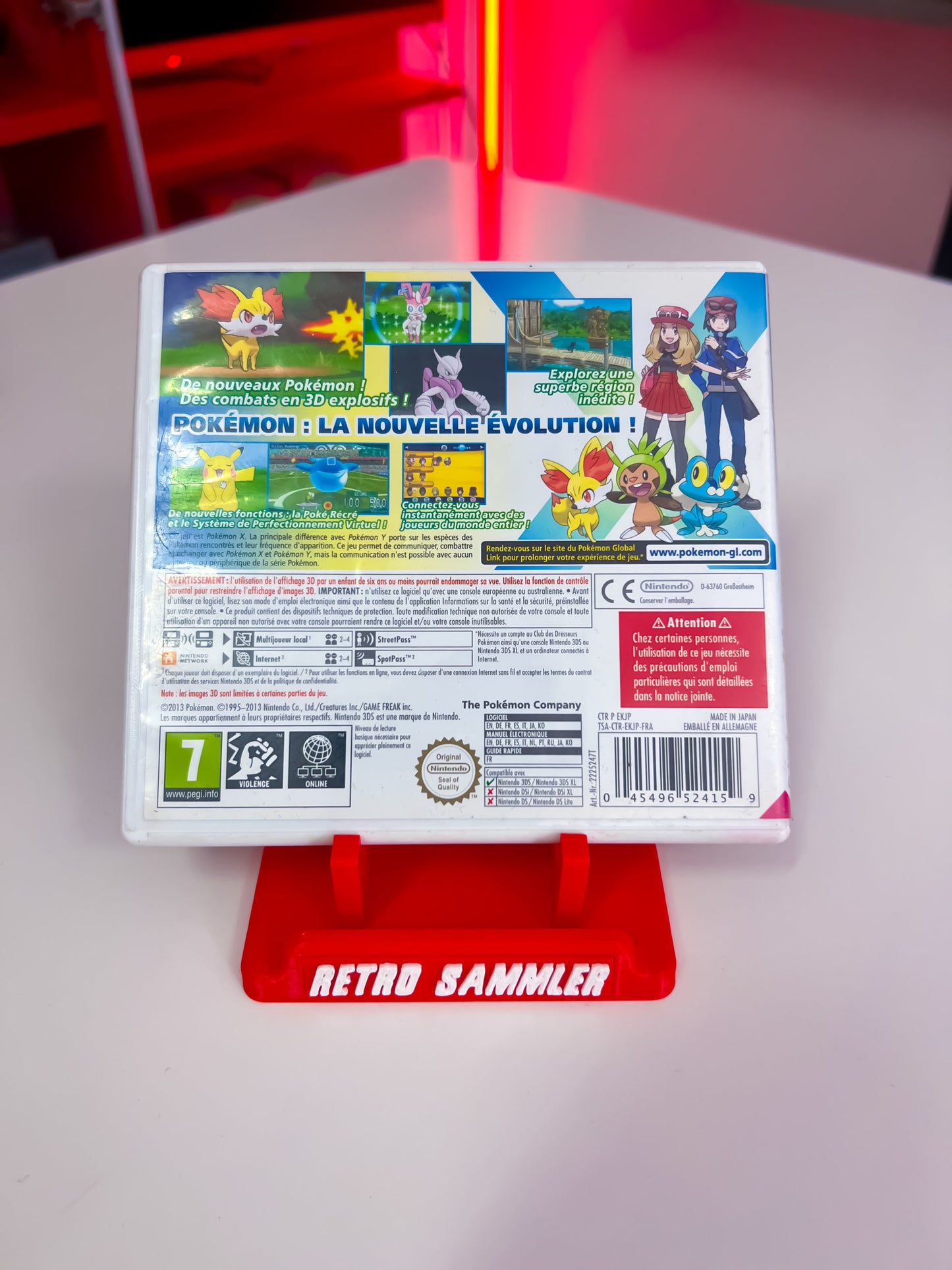 Pokemon X - Nintendo 3DS mit OVP