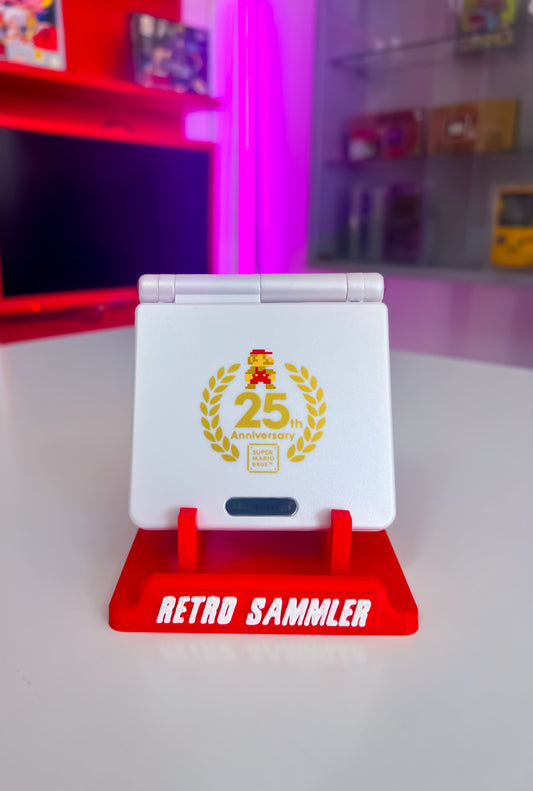 GameBoy Advance SP - Super Mario Bros 25th Anniversary Custom