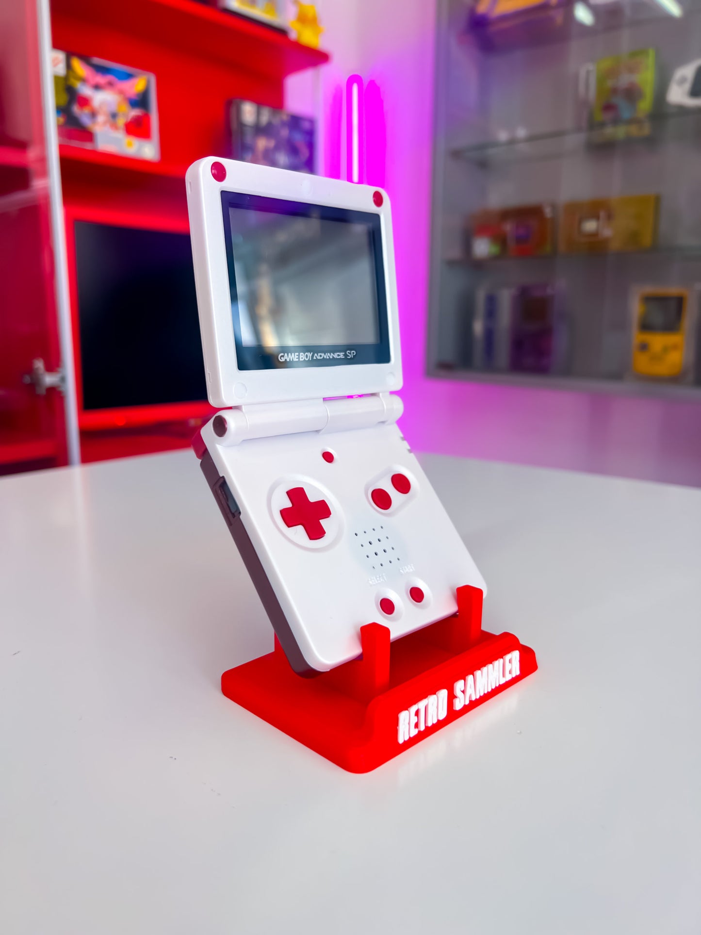 GameBoy Advance SP - Super Mario Bros 25th Anniversary Custom