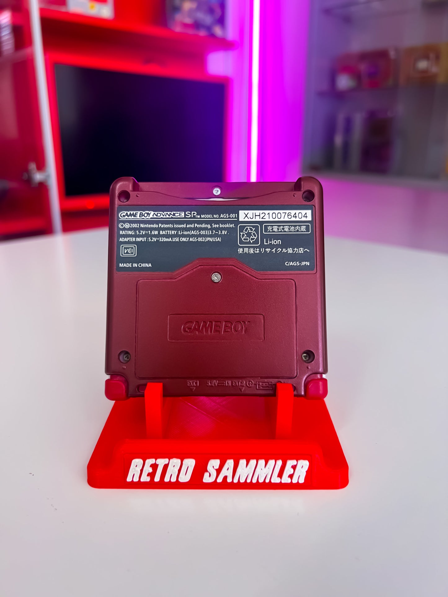 GameBoy Advance SP - Super Mario Bros 25th Anniversary Custom