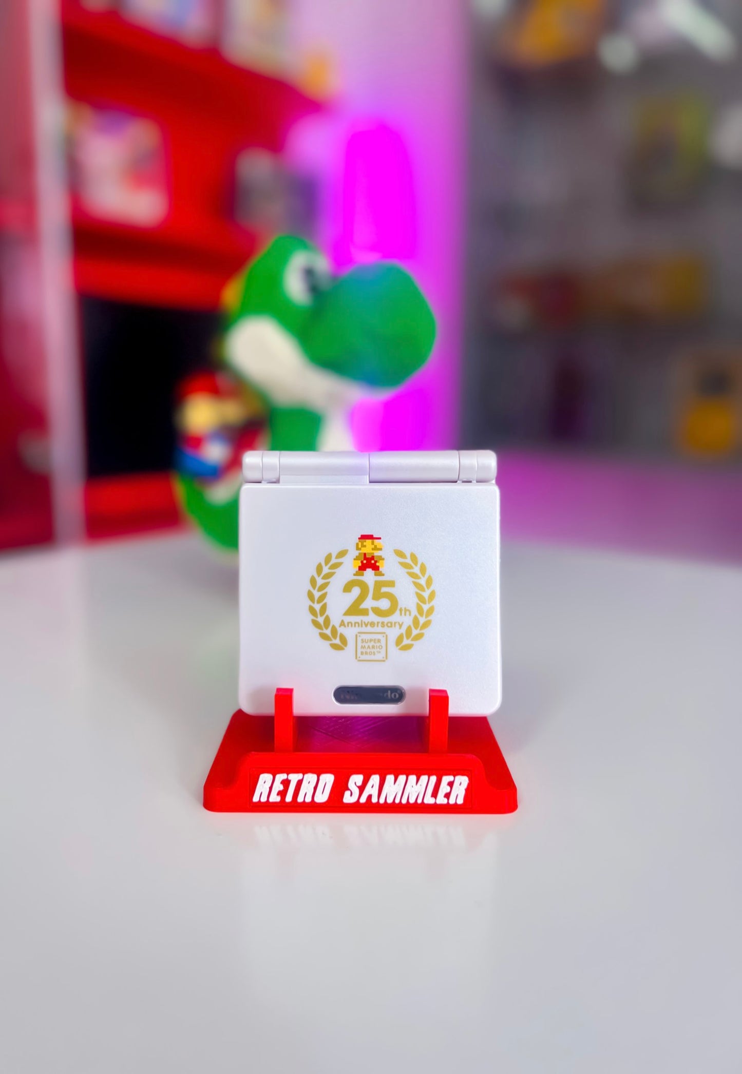 GameBoy Advance SP - Super Mario Bros 25th Anniversary Custom