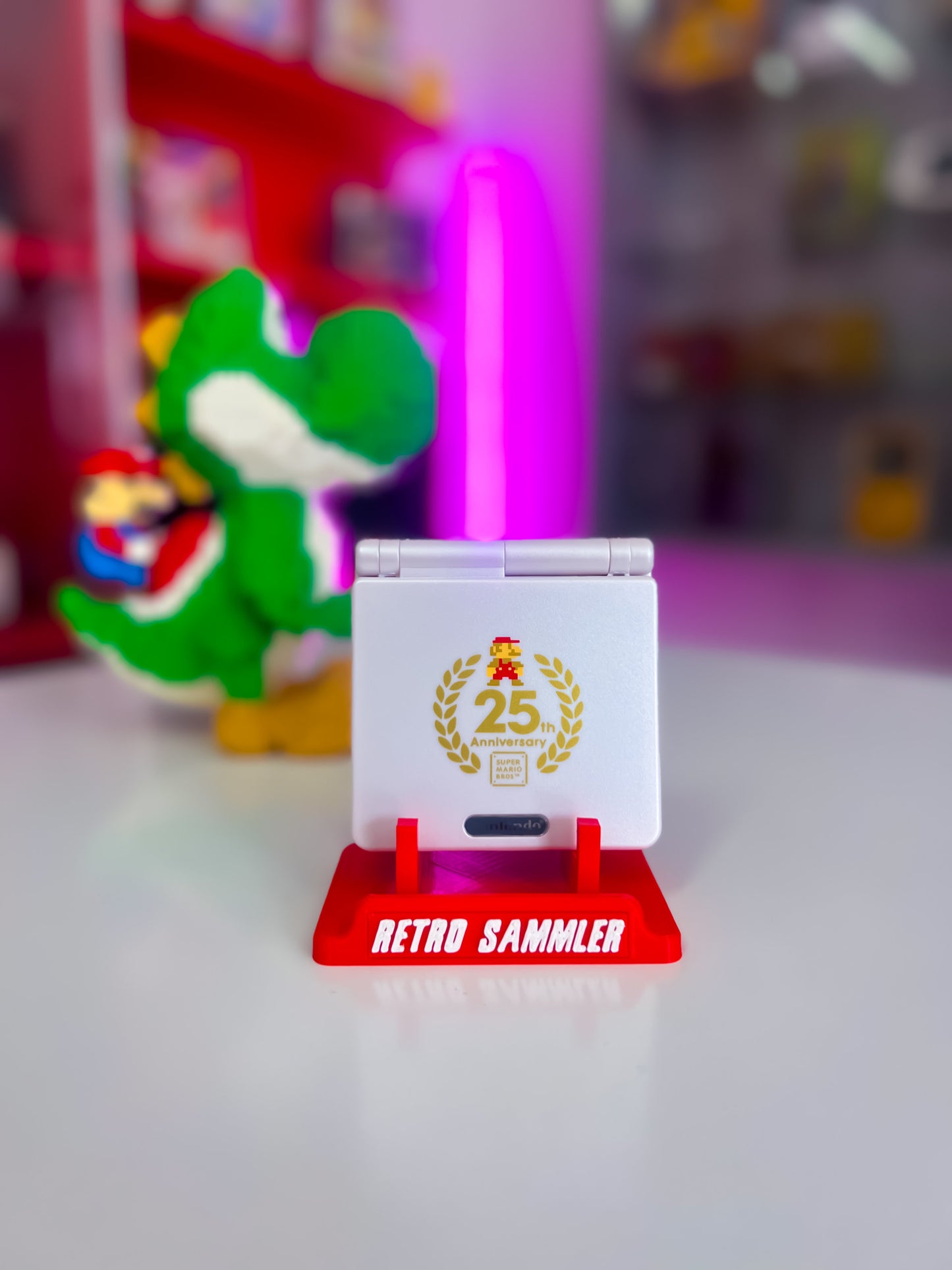 GameBoy Advance SP - Super Mario Bros 25th Anniversary Custom