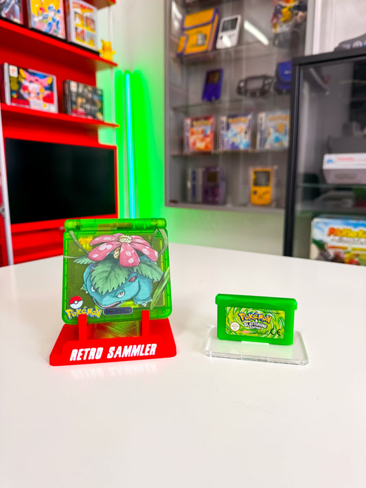 GameBoy Advance SP - Blattgrüne Edition Paket
