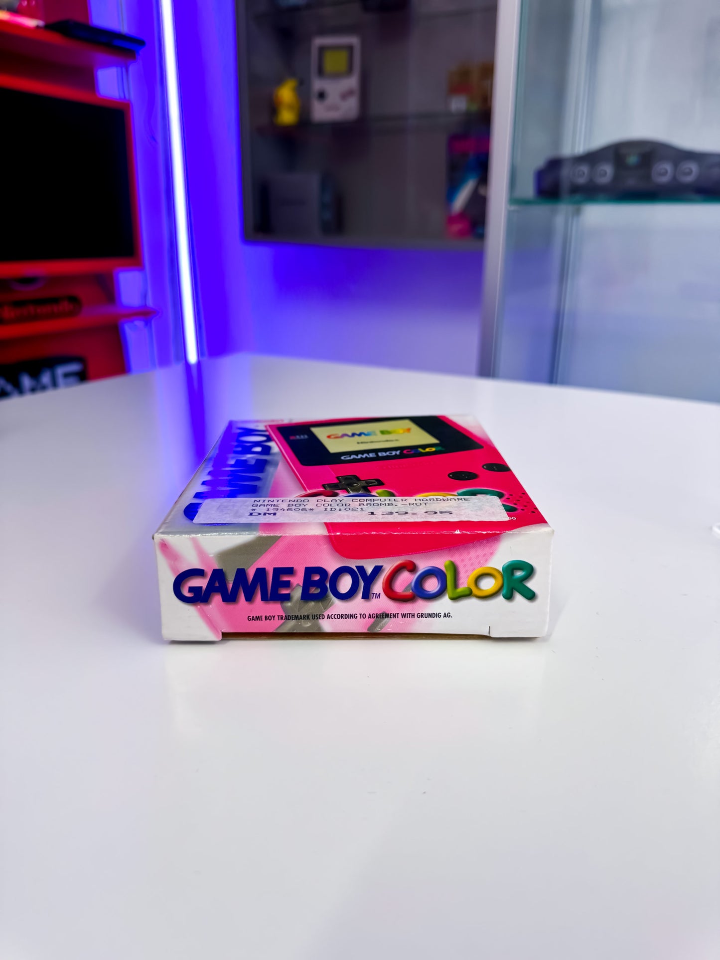 GameBoy Color Bromberrot mit OVP - Schöner Zustand