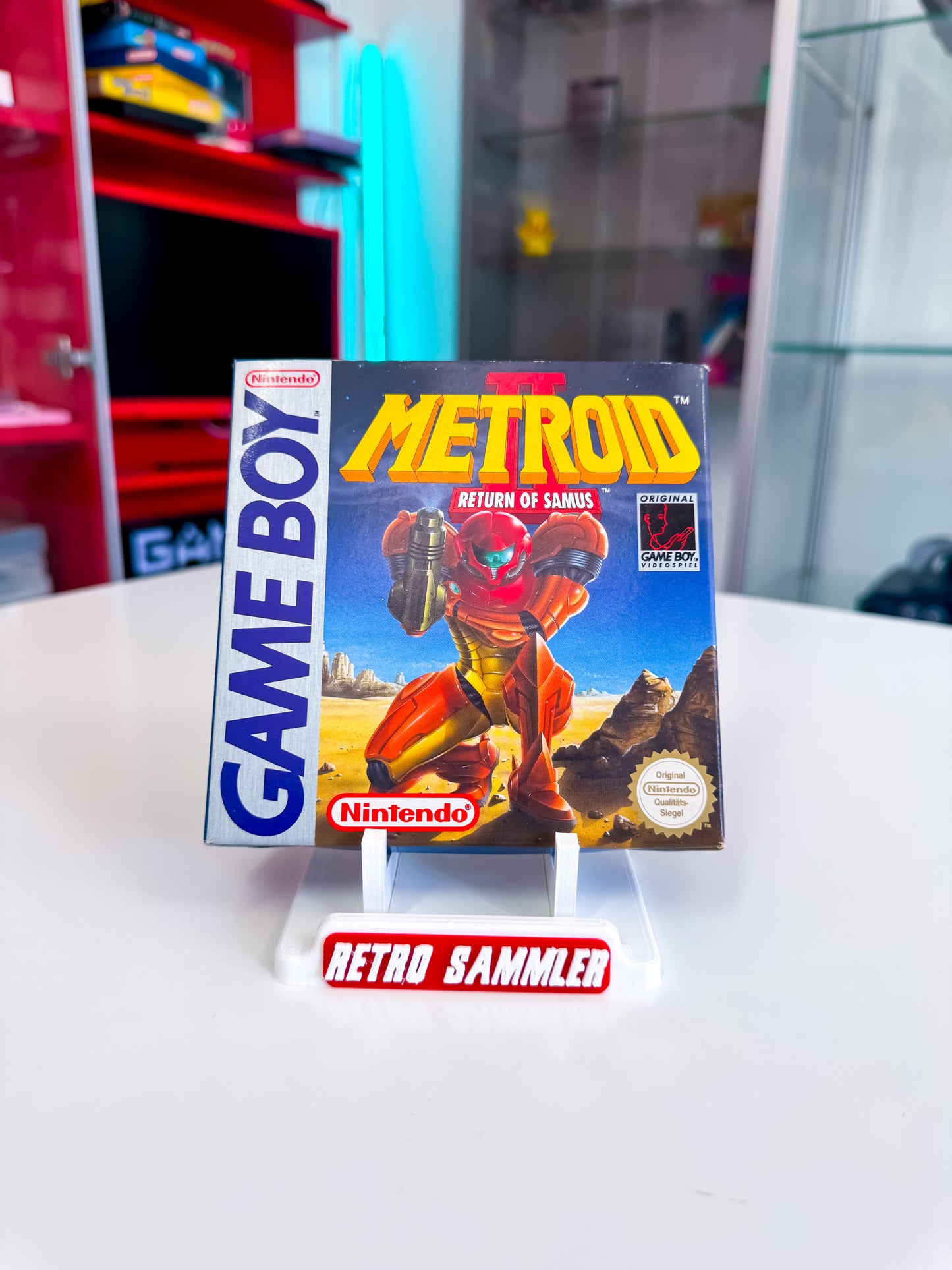 Metroid 2 II Return of Samus Gameboy - OVP CIB