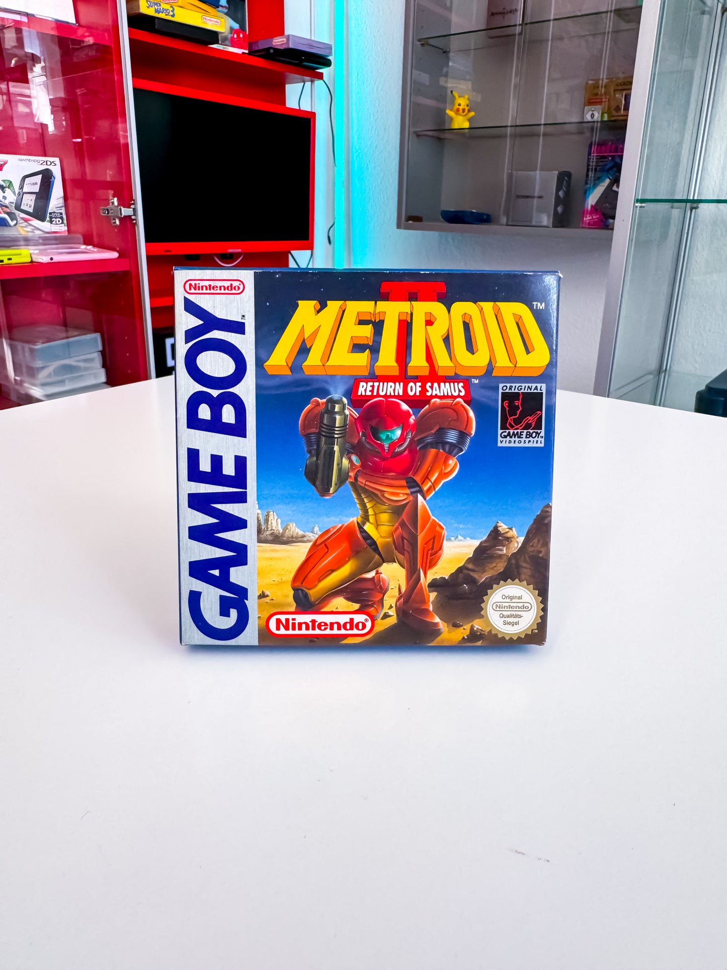 Metroid 2 II Return of Samus Gameboy - OVP CIB