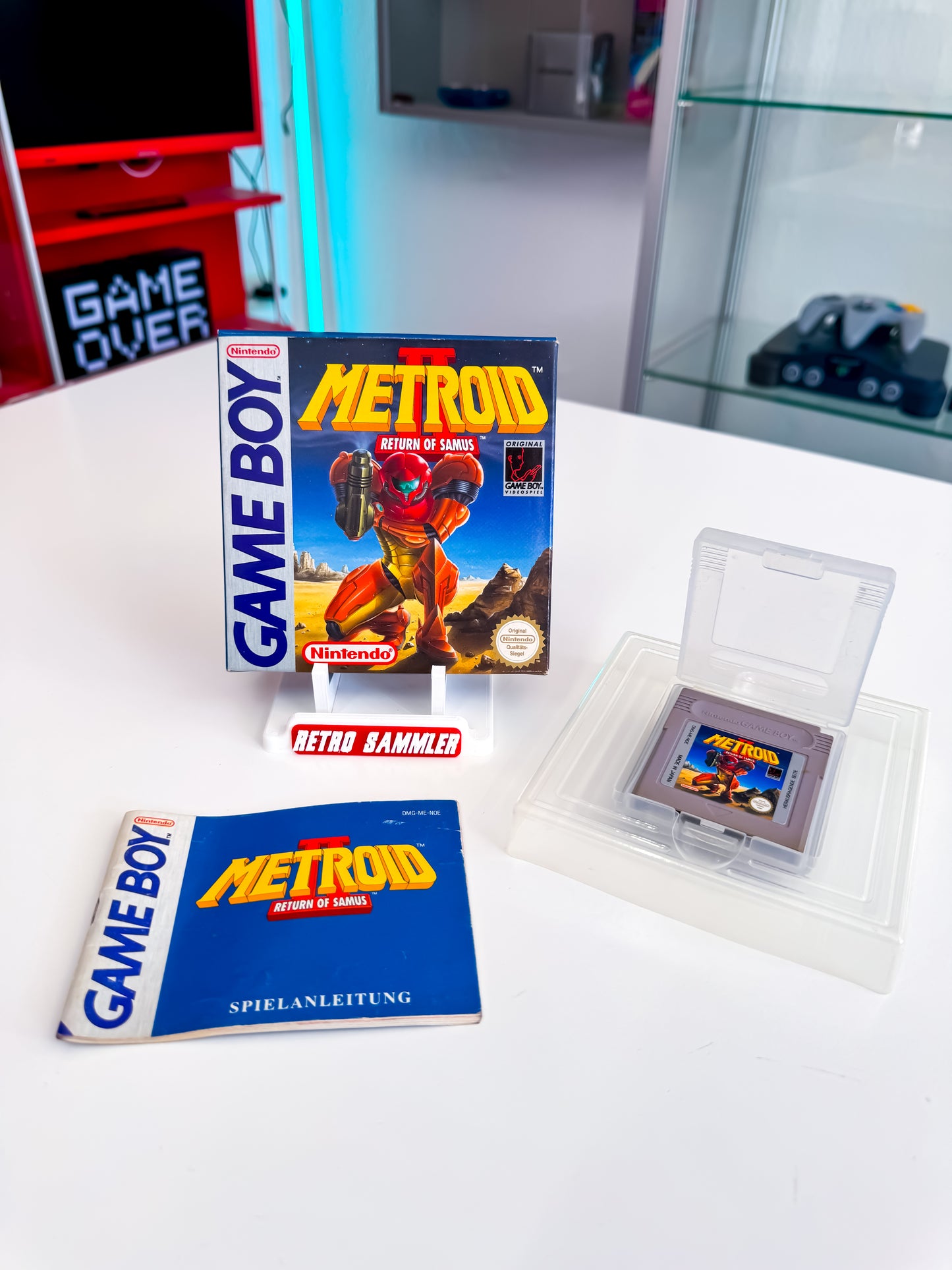 Metroid 2 II Return of Samus Gameboy - OVP CIB