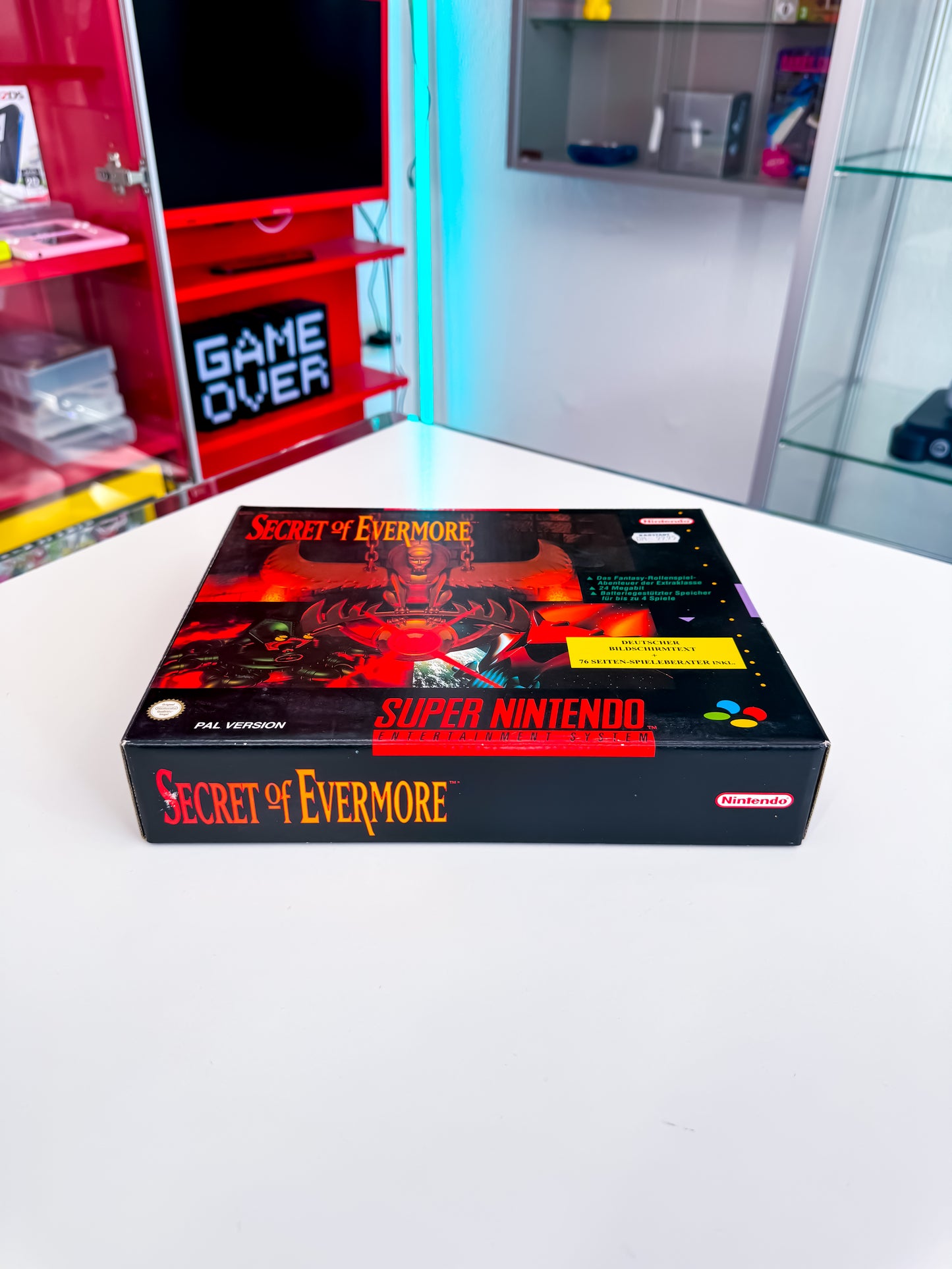 Secret of Evermore mit OVP - CIB - SNES