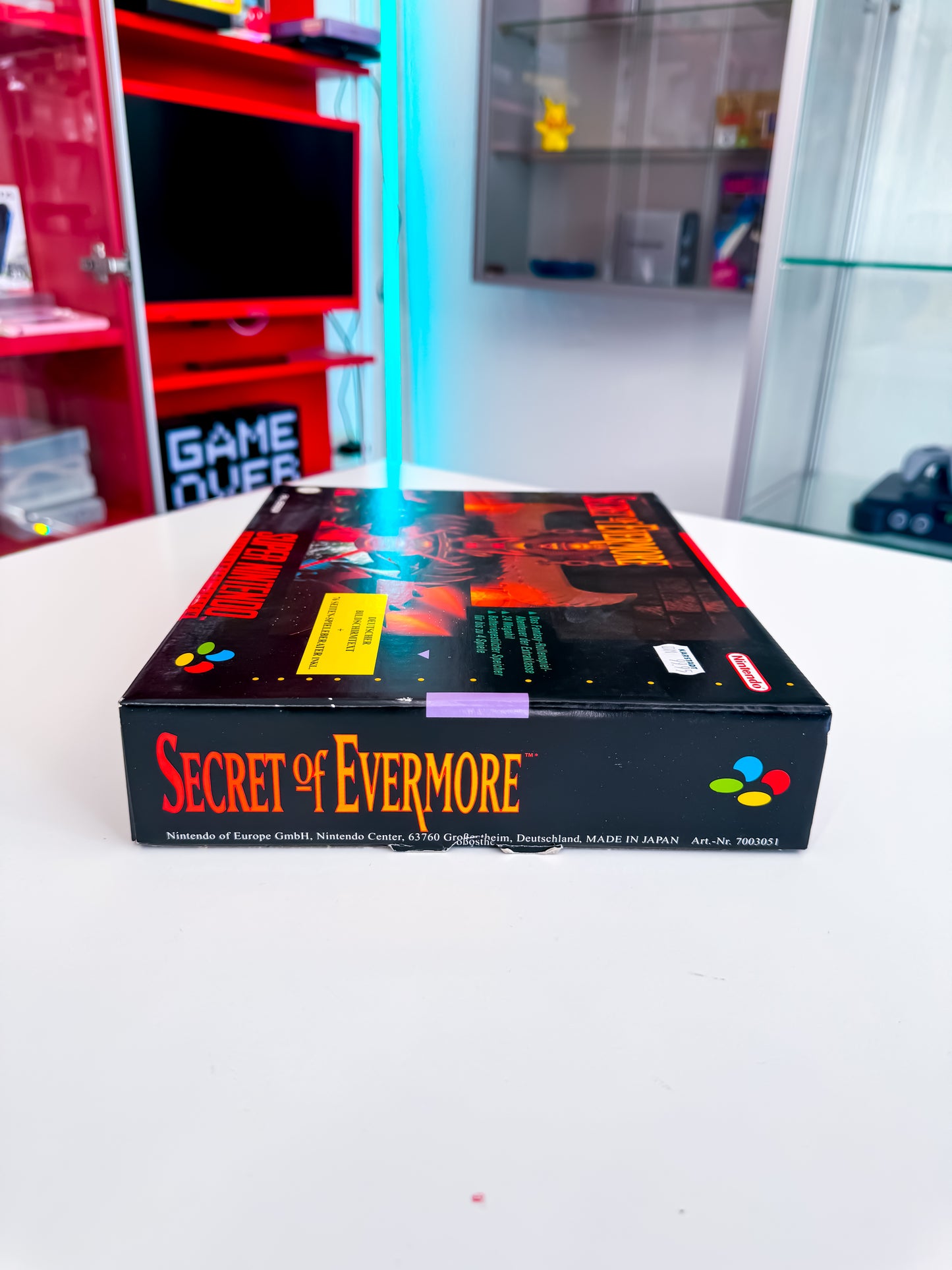 Secret of Evermore mit OVP - CIB - SNES