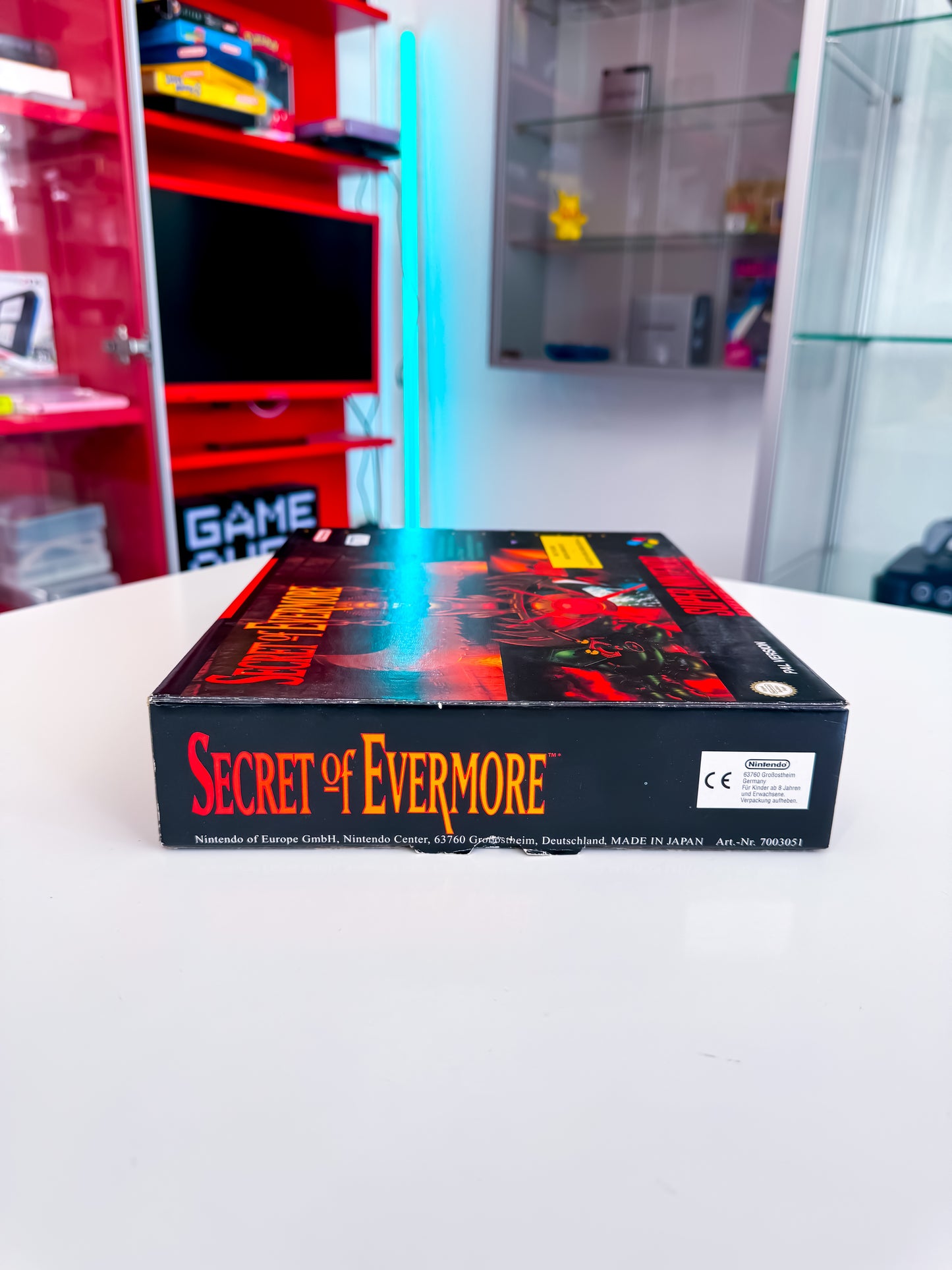 Secret of Evermore mit OVP - CIB - SNES