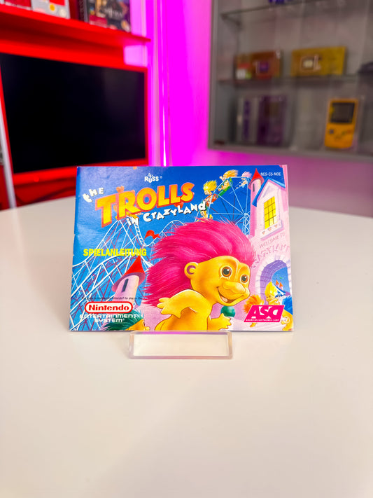 The Trolls in Crazyland Spiele-Anleitung - NES
