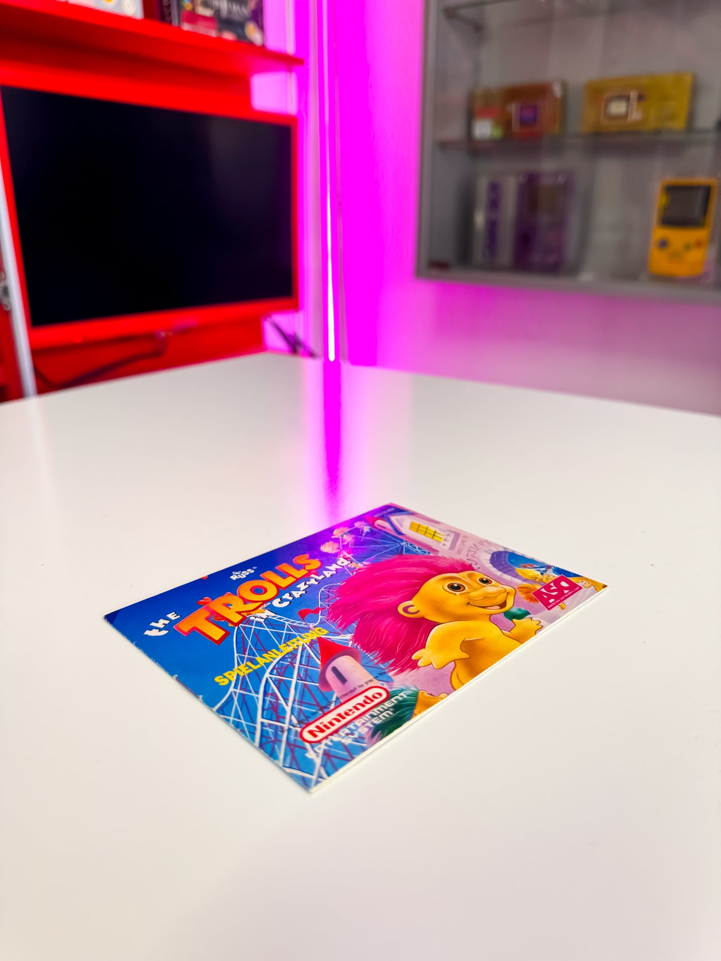The Trolls in Crazyland Spiele-Anleitung - NES
