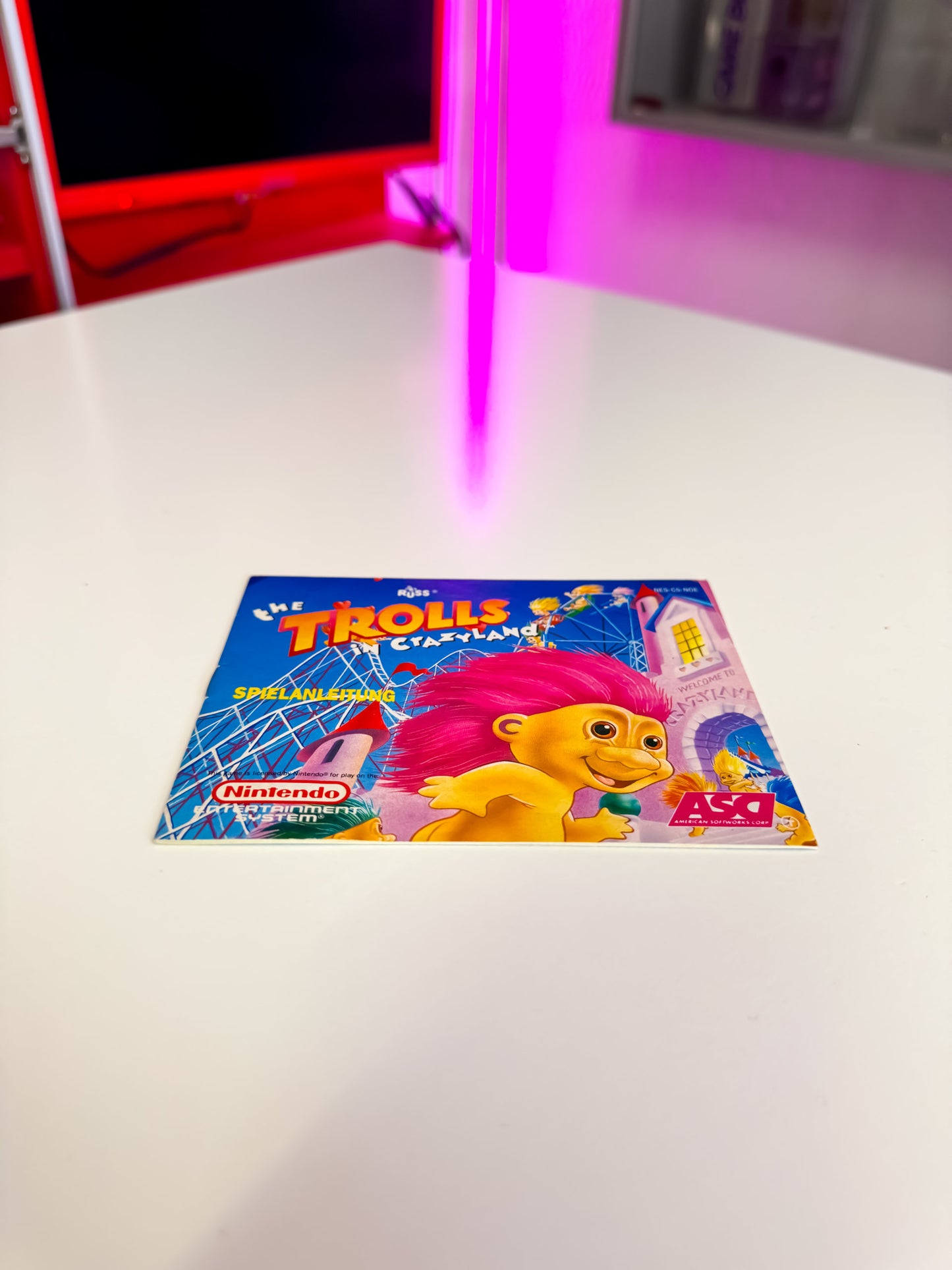 The Trolls in Crazyland Spiele-Anleitung - NES