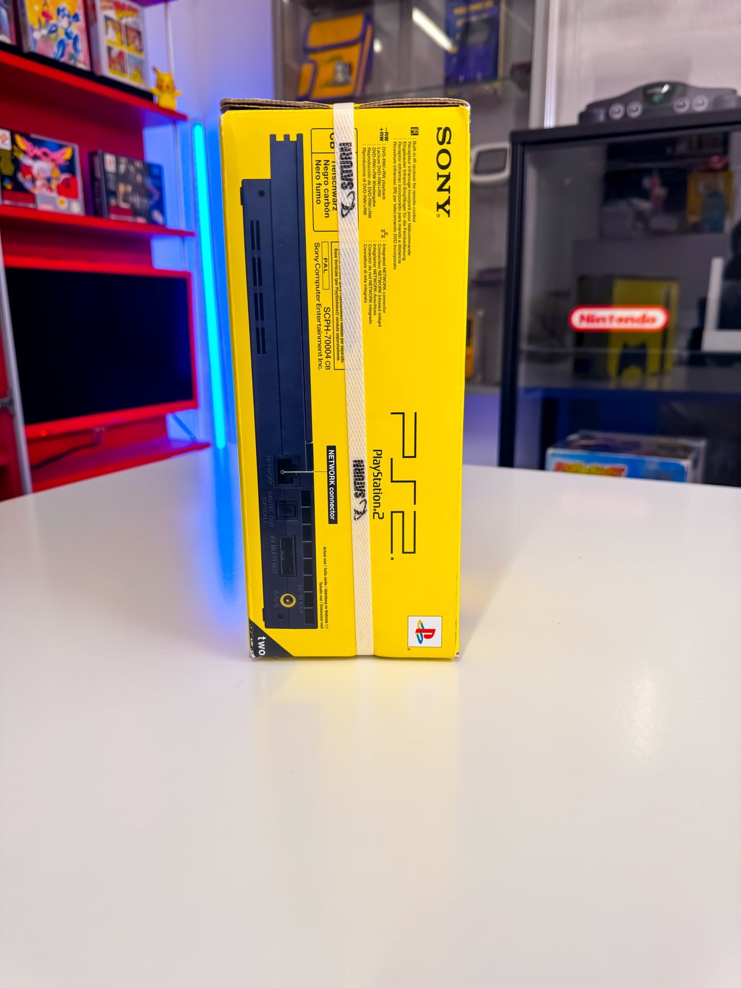 PlayStation 2 Slim Konsole mit OVP - SEALED SCPH-70004