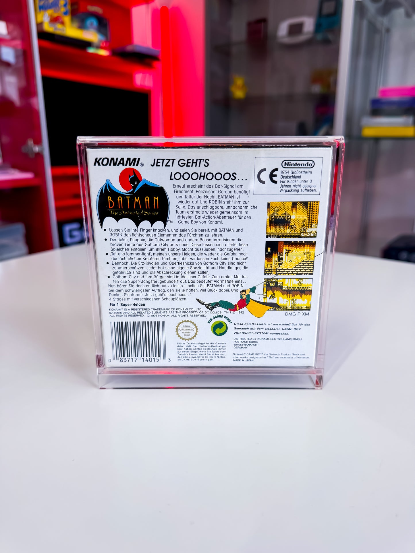 Batman: The Animated Series (Game Boy) – OVP | CIB | Seltene Sammleredition