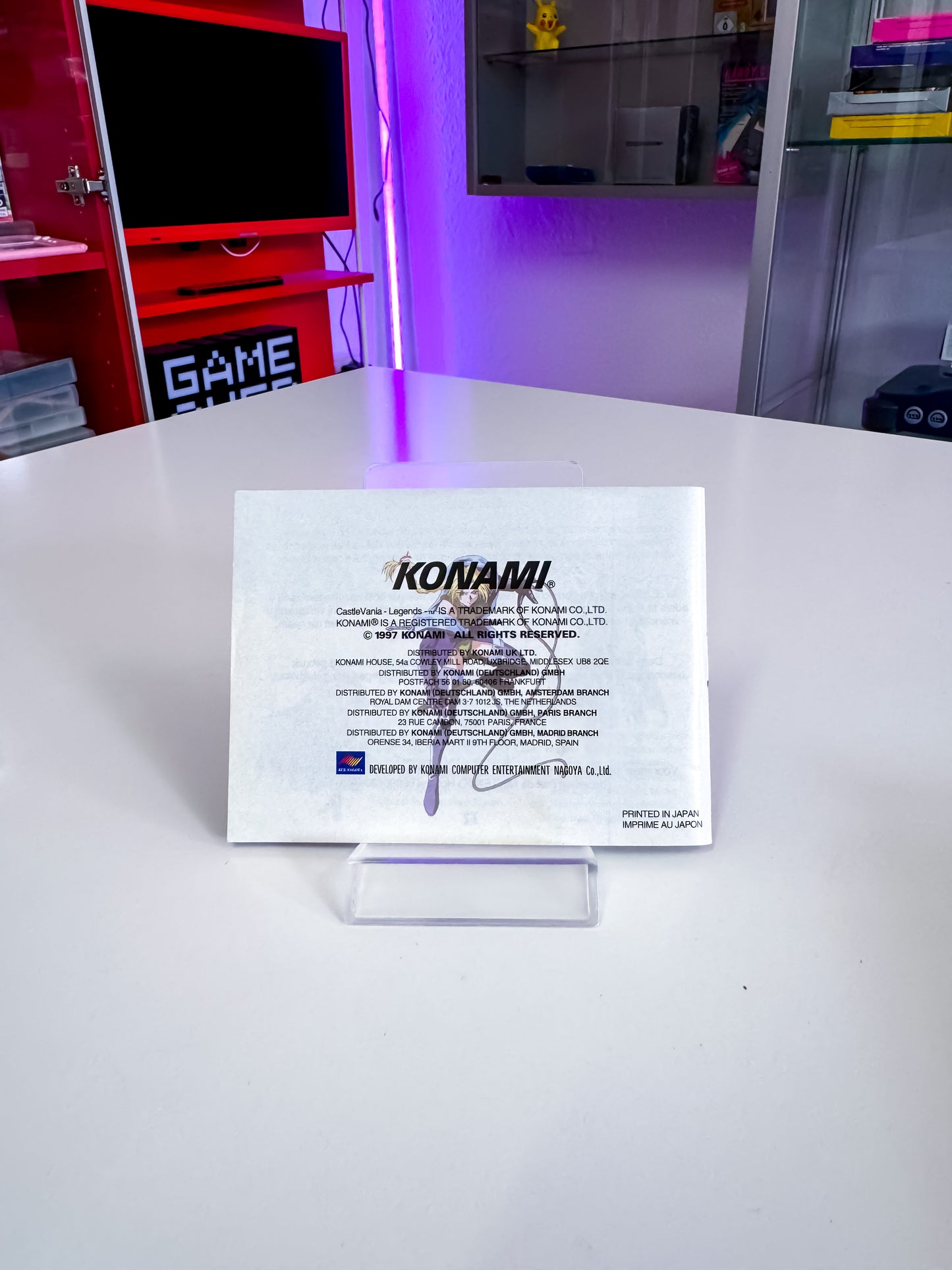 Castlevania Legends (Game Boy) – OVP | CIB | Sehr seltene Sammleredition