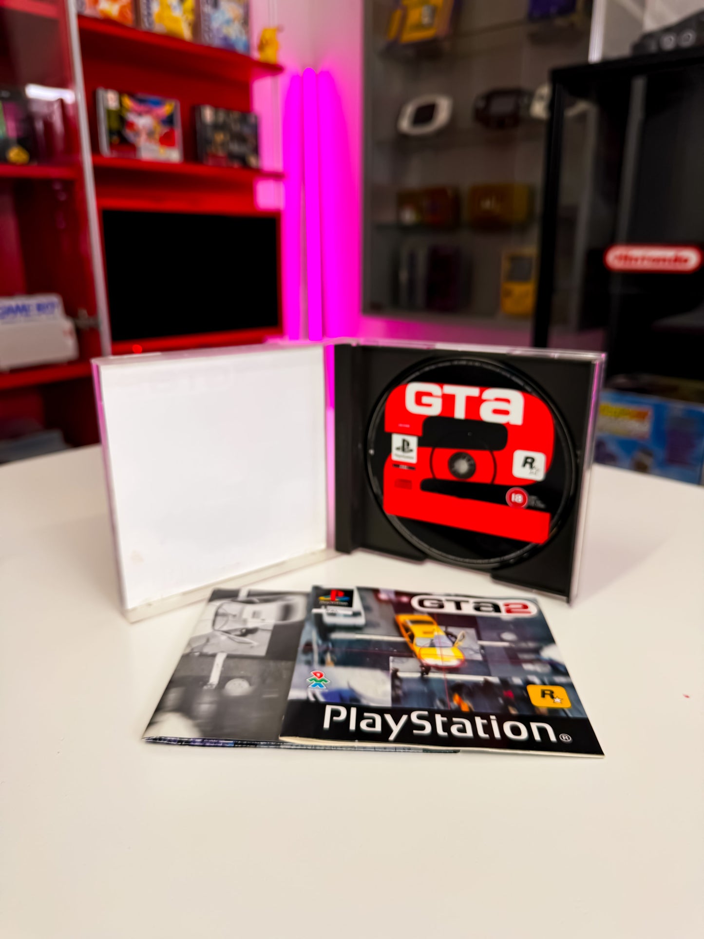 Grand Theft Auto 2 mit Karte - PS1