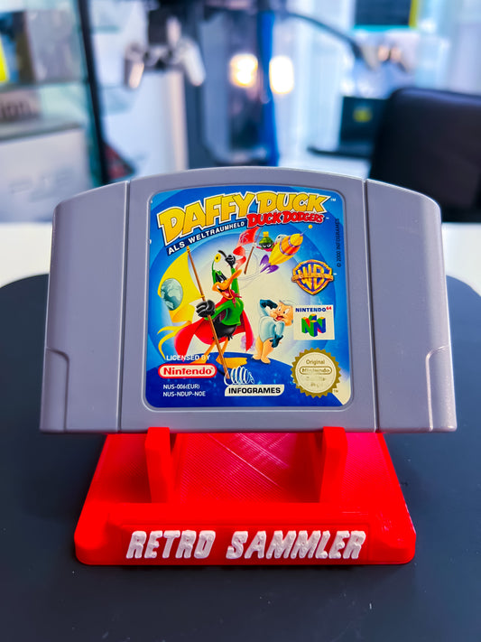 Daffy Duck als Weltraumheld Duck Dodgers - N64