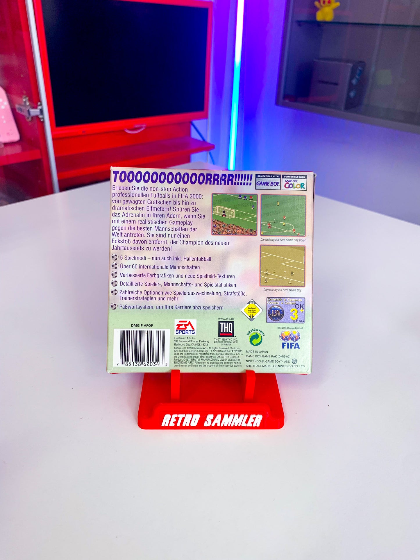 EA SPORTS FIFA 2000 mit OVP - GameBoy Color
